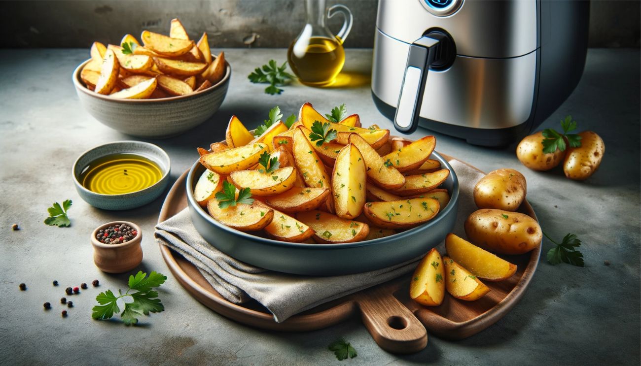 Lire la suite à propos de l’article Pommes de terre au four Easy Air Fryer