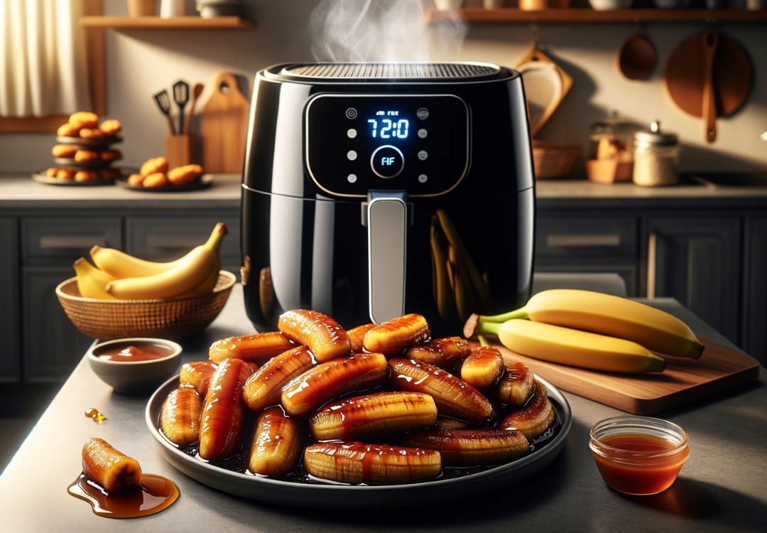 You are currently viewing Bananes Caramélisées Air Fryer: Recette Friteuse à Air